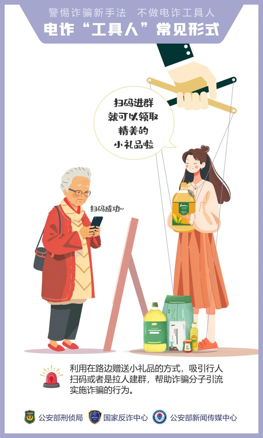 公安,機關(guān),呼吁,公眾,提高,警惕,—,誘騙,手法, . 公安機關(guān)呼吁公眾提高警惕——誘騙手法“套路深” 莫成電詐“工具人”